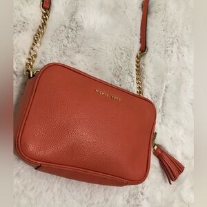 Michael Kors crossbody pebbled leather purse Ginny